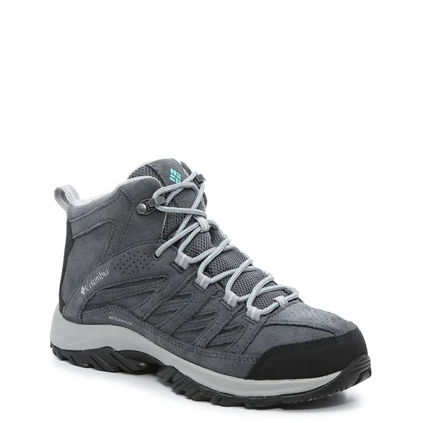 Women's Columbia Crestwood Waterproof Hiking Boot - Grey - Size 8