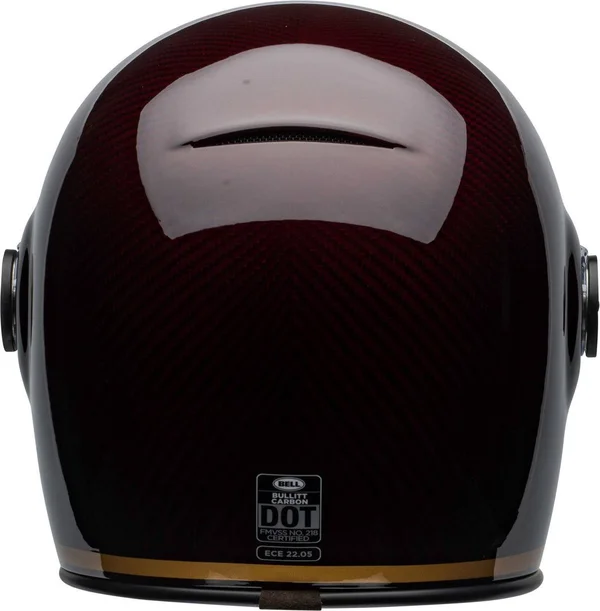 Bell - Helmet Bullitt Carbon Transcend Candy Red - Gold - Size S
