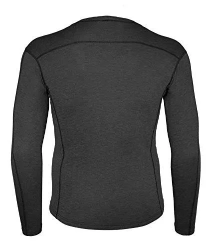 Carhartt Base Force Heavyweight Poly-Wool Crew, Black, XL Tall