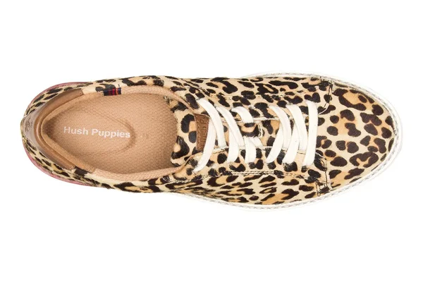 Hush Puppies Sabine Sneaker 6.5 Women's Leopard