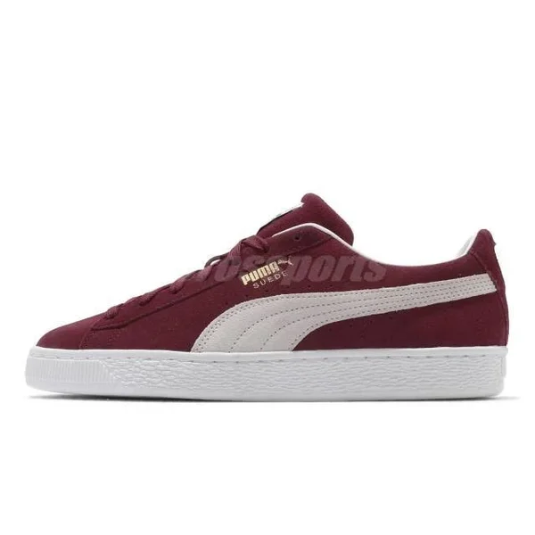 Puma Suede Classic Xxi Cabernet-Puma White