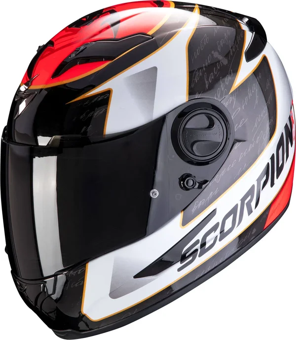 Scorpion - Helmet EXO-490 Tour White, Red - Size L