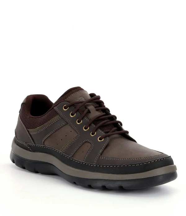 Rockport Get Your Kicks MUDGUARD Blucher 8.5 Men's Dark Brown