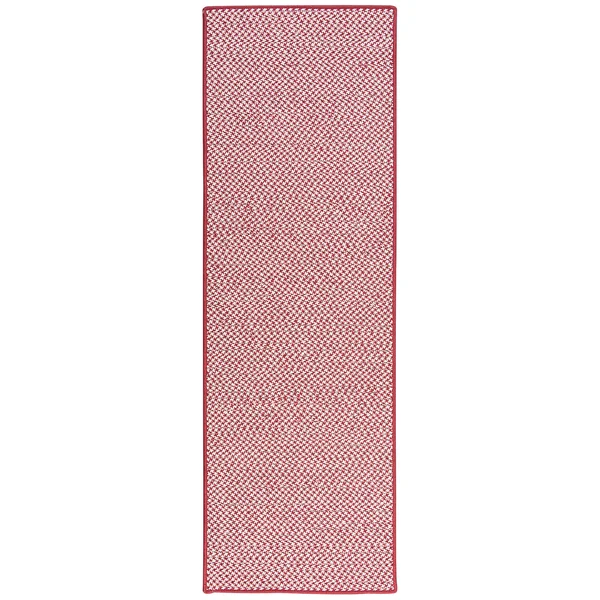 Colonial Mills Herringbone Mudroom Runner Red Lite 2&6x22x5&