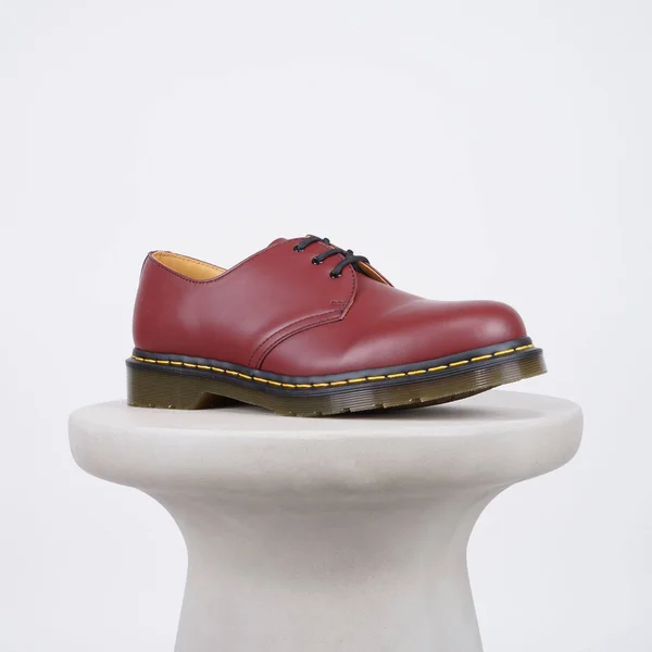 Dr Martens 1461 Smooth Shoes - Cherry Red