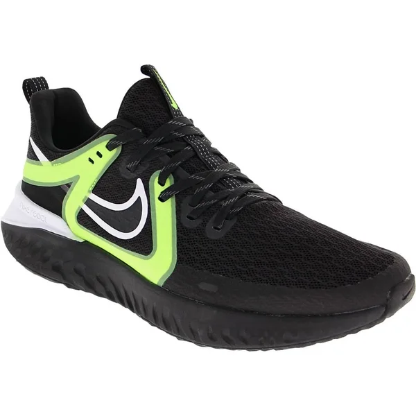 Nike Legend React 2 Men's Shoes Black/Black/White/Ghost Green : 15 D
