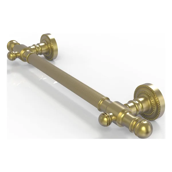 Allied Brass 16 inch Grab Bar Reeded Satin Brass
