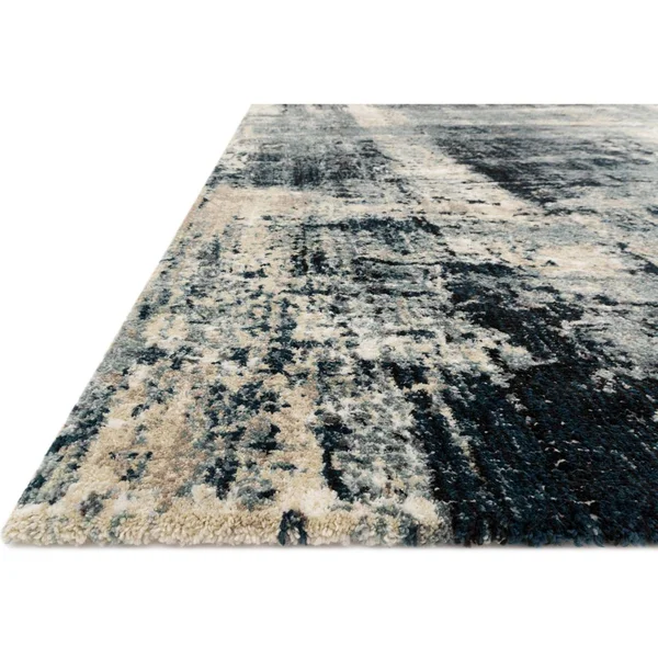 Loloi Augustus AGS-01 Navy Dove Rug - 7 ft 10 in x 10 ft 10 in
