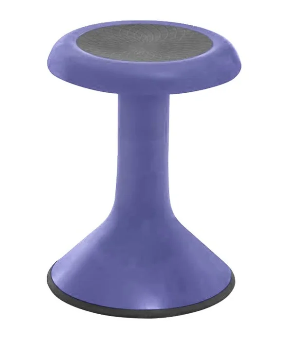 Classroom Select NeoRok Motion Stool, Active Wobble Seating, 15-1/2 inch Seat Height, Paprika, Gold, Nylon, Choose A Color, L