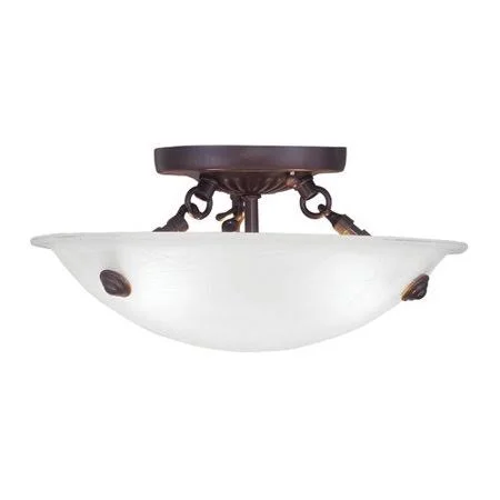 Red Barrel Studio Everett 3-Light Semi Flush Mount