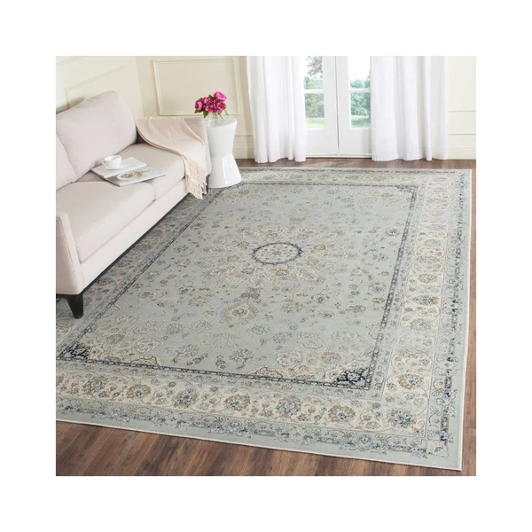 Safavieh PGV605L Persian Garden Vintage 605 Light Blue - Ivory 6&-7x22 x 9&-2x22 Rug