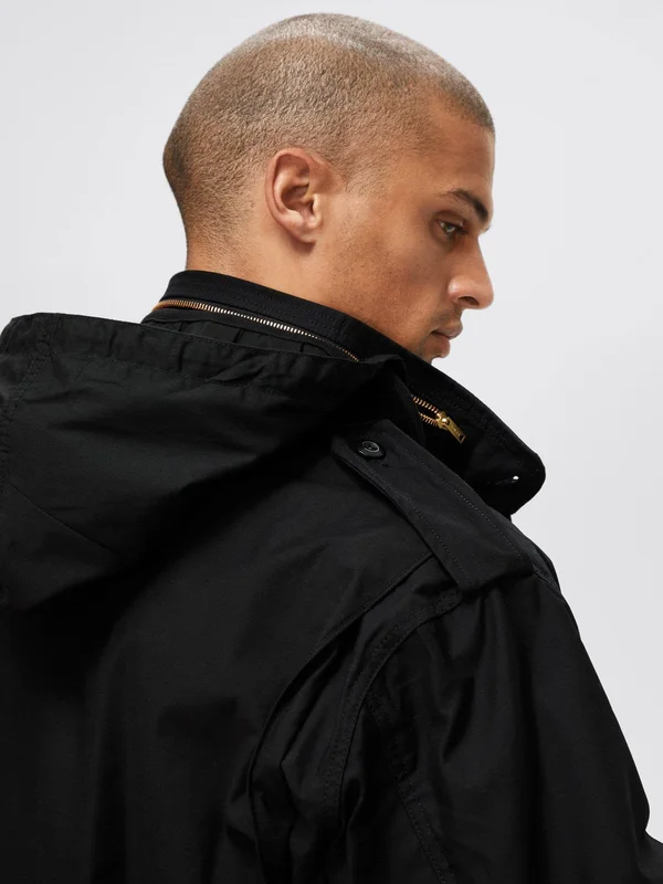 Alpha Industries M-65 Field Coat Black L