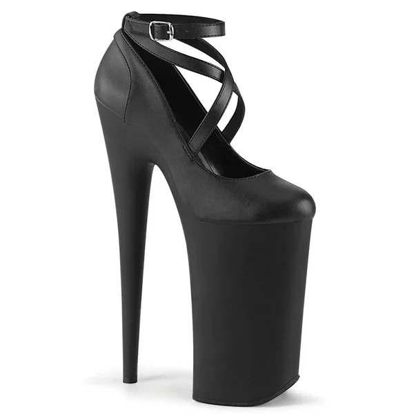 Pleaser - BEYOND-087 8, White/White