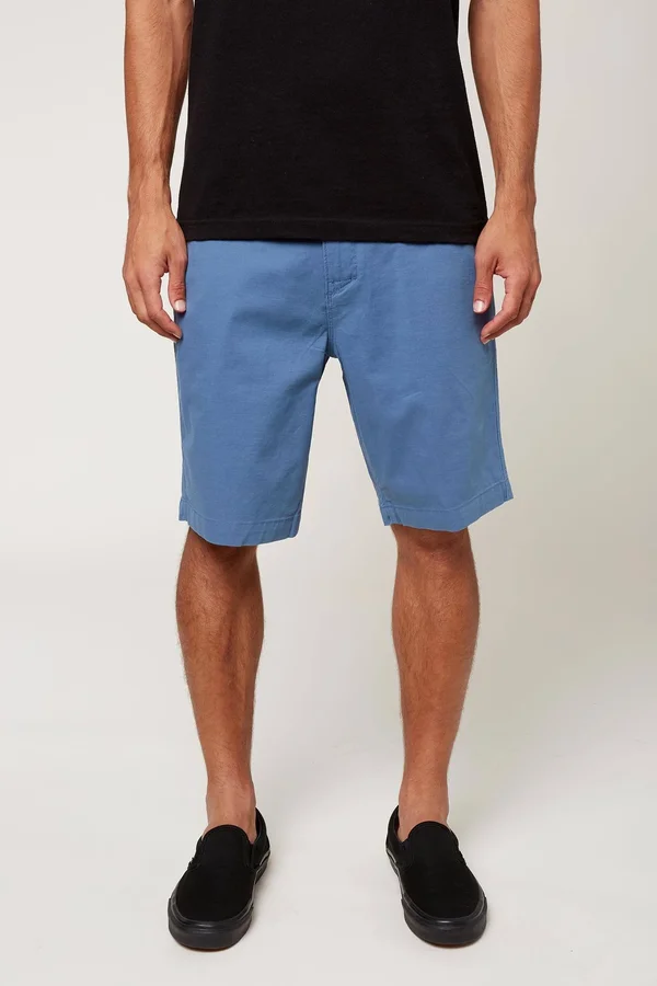O&Neill Jay Stretch Chino 20x22 Shorts Men's Dust Blue, 29
