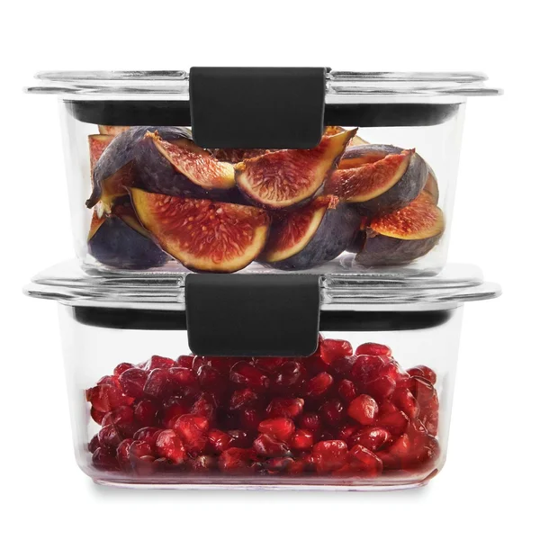 Rubbermaid Brilliance 36-Piece Food Storage Container Set - Clear
