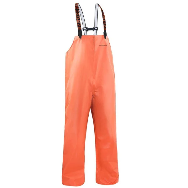 Grundens Mens Nordan 28 Bib Pant Orange - M
