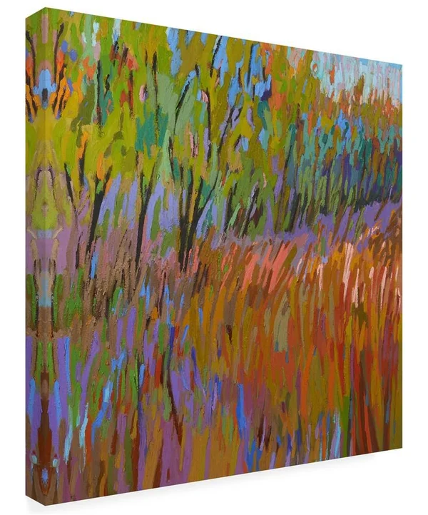 Trademark Fine Art Ic02434-C3535Gg Jane Schmidt 'Pastoral XVII' Canvas