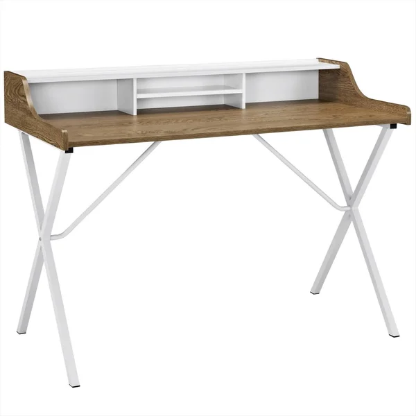 Modway Bin Office Desk - Walnut
