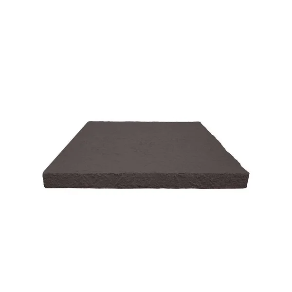 GenStone 23 in. x 23 in. Coffee Faux Stone Flat Column Cap Siding, Brown