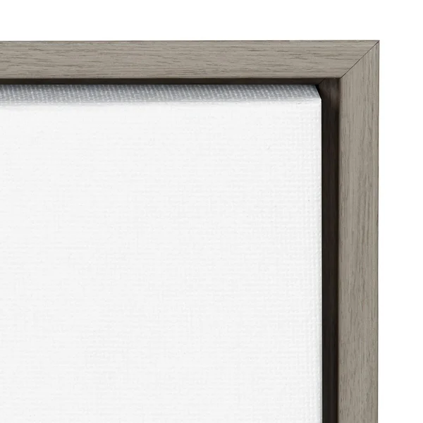 Amanti Art Farmhouse Cotton I Framed Canvas Print - Grey, 23x16