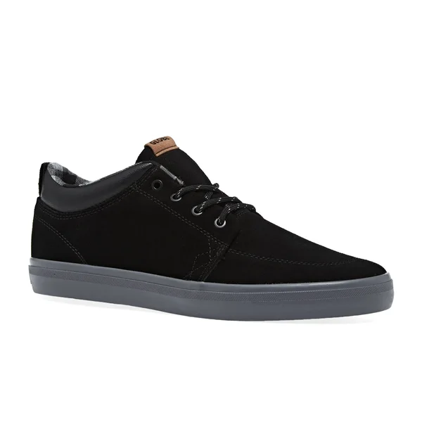 Globe GS Chukka Mens Skate 20336 - Black/Charcoal/Plaid, Size 9.5 M