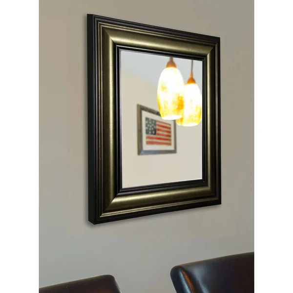 Rayne Mirrors Stepped Vintage Wall Mirror - V007MS