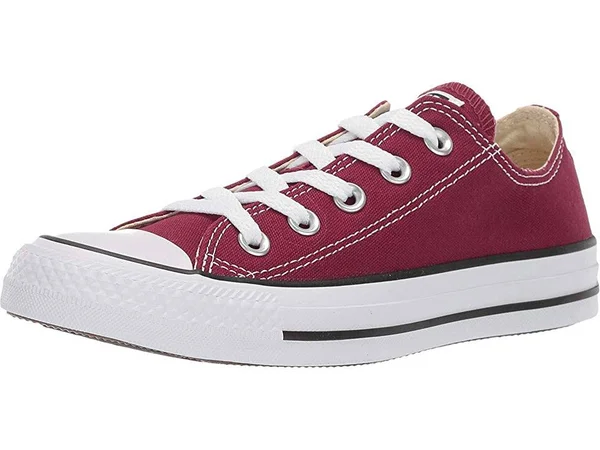 Converse Chuck Taylor All Star Low Top Sneakers (Maroon) - Size 12.0 D