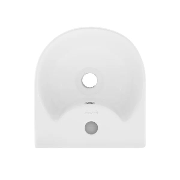 Swiss Madison SM-PS308 Sublime Rounded Basin Pedestal Sink