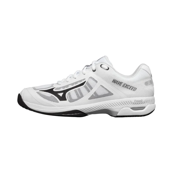Mizuno - Men's Wave Exceed SL AC Tennis Shoe - White-Black, Size 9