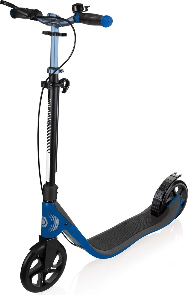 Globber Deluxe One NL 205 Kick Scooter - Navy Blue