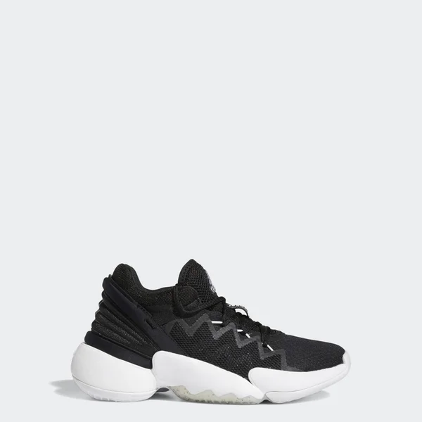 Adidas D.O.N. Issue #2 Shoes Core Black 7 Kids - Basketball Shoes