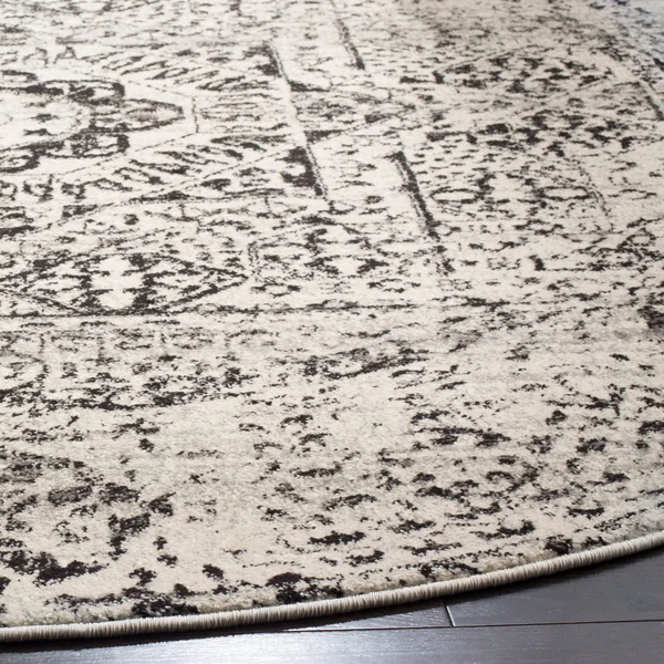 Safavieh Evoke EVK260T 6&7x22 x 9&0x22 Ivory - Black Area Rug