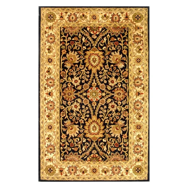 Safavieh Antiquity AT249B 2&3x22 x 8& Black Rug
