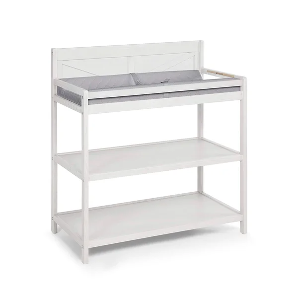 Suite Bebe Barnside Changing Table in Washed Gray