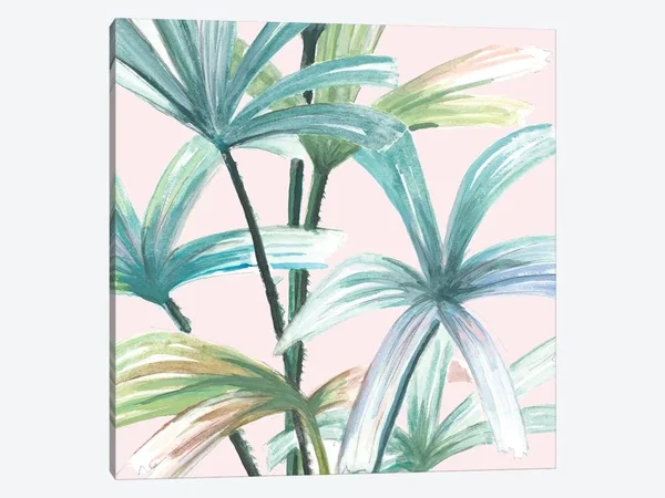Patricia Pinto Canvas Wall Decor Art Prints - Jungle Leaf I ( Floral & Botanical > Tree Art > Leaves > Tropical