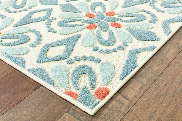 Oriental Weavers Barbados Blue 5994Z Rug 5&3x22 x 7&6x22