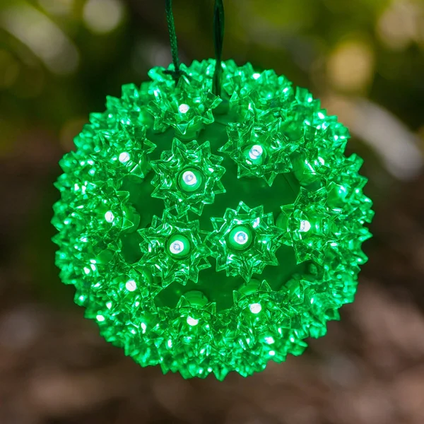 7.5x22 Light Sphere - 120 Green LED Lights