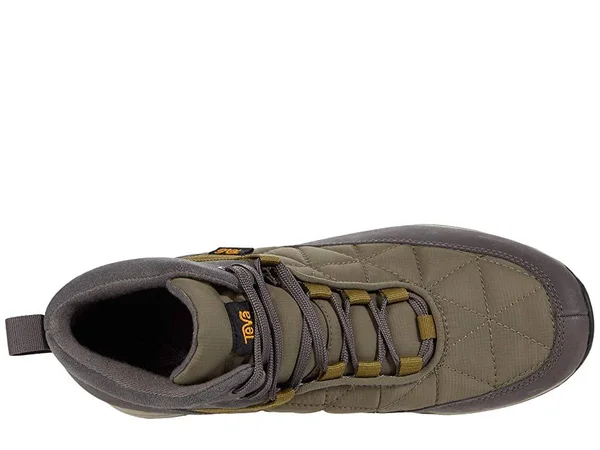 Men's Teva Ember Commute Waterproof Boot 5741551 - 7.5 M, Grey/ Olive