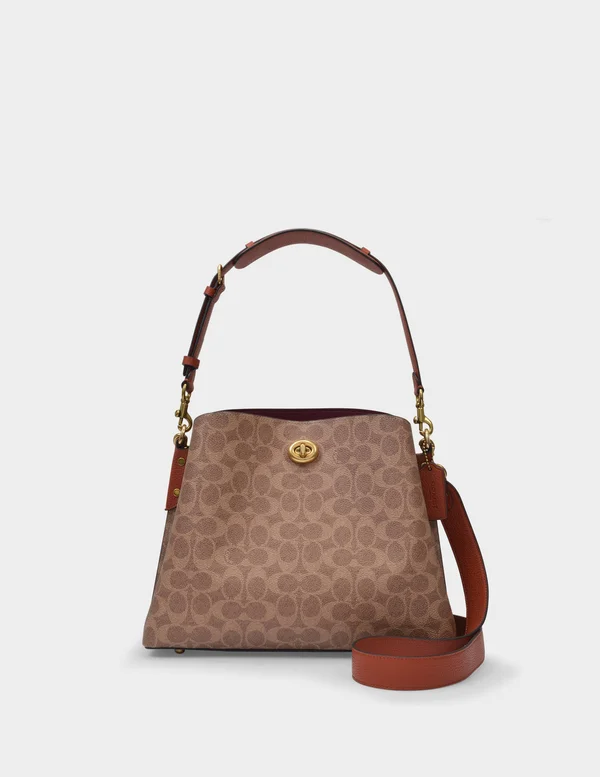 Coach &Willow& Shoulder Bag Brown - Brown - Shoulder Bags