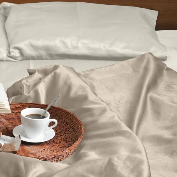 22 Momme Silk Duvet Cover - Sand - Mulberry Park Silks