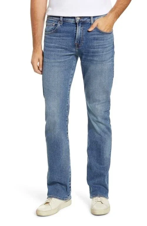 7 for All Mankind Mens Brett Bootcut Jeans