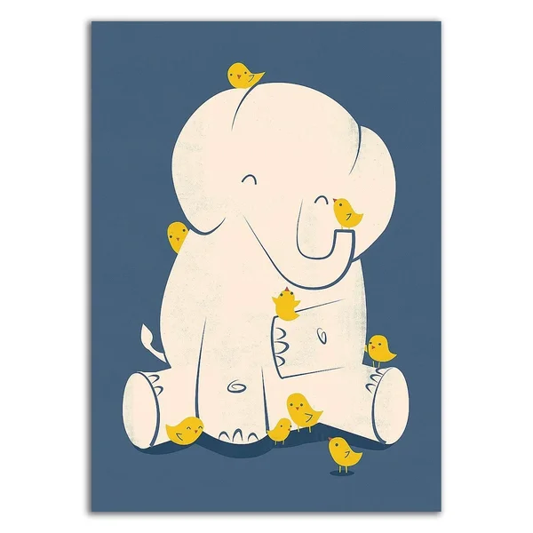Tangletown Fine Art Big Mama by Jay Fleck - Print on Canvas, 25x22x35x22