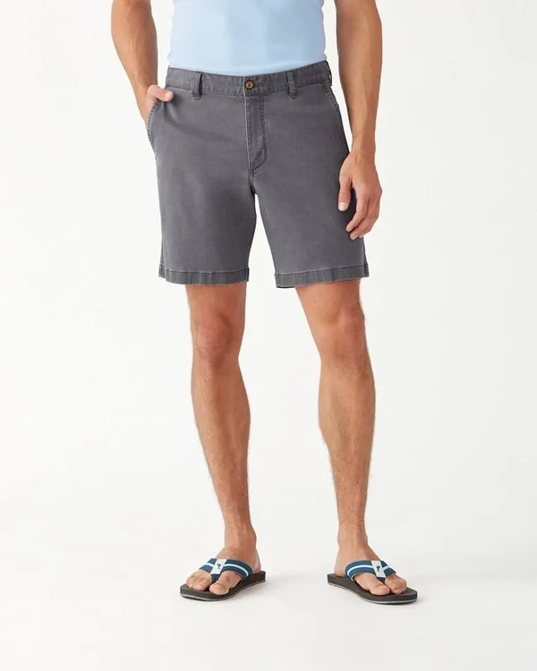 Tommy Bahama 8-Inch Boracay Shorts - Fog Grey, Male, Island Trends