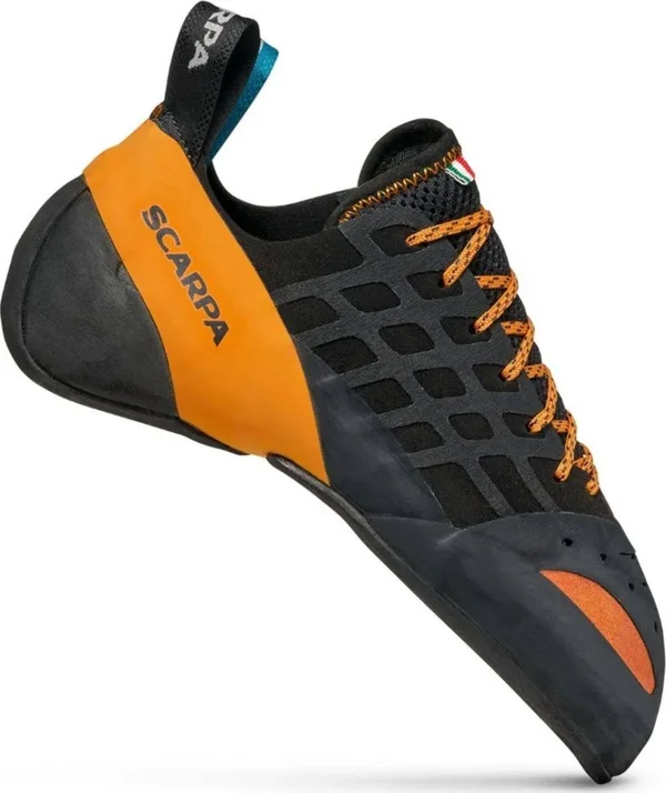 Scarpa Instinct Climbing Shoe - 36 - Black/Orange