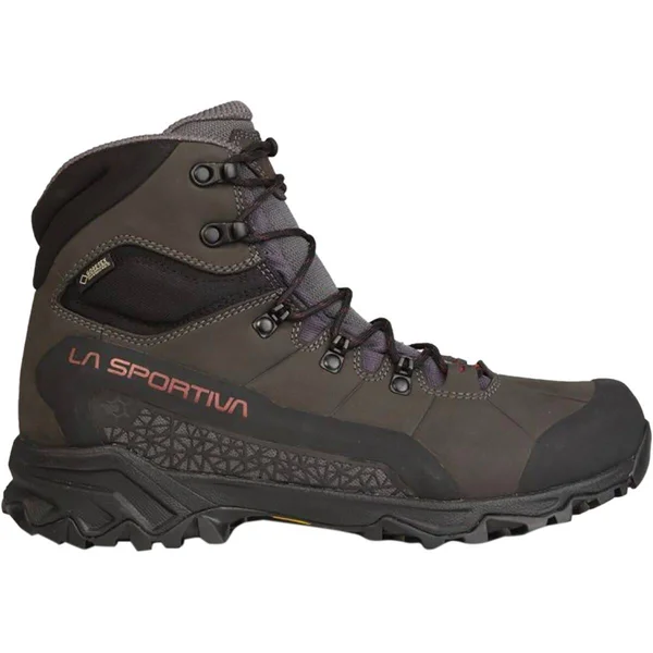La Sportiva Men's Nucleo High II GTX Wide - Carbon/Chili - 45