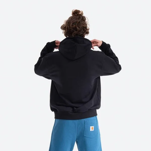 Carhartt Sweatshirt WIP Hooded Shadow Script I028985 Black