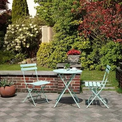 Leen 3 Piece Bistro Set Latitude Run Color: Mint Green