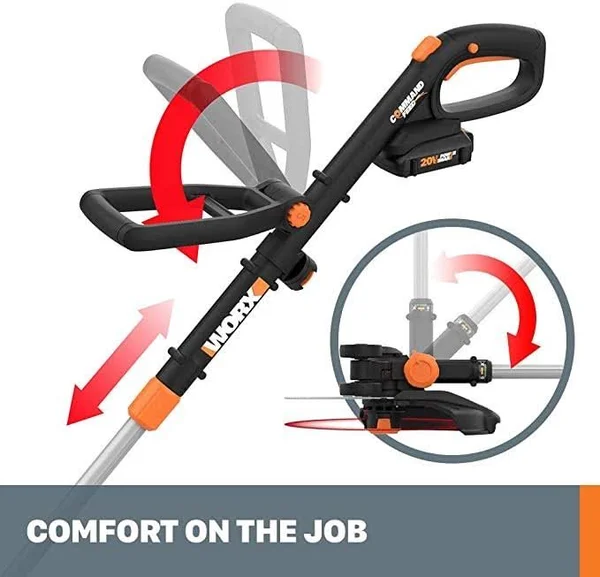 Worx GT Revolution 20V String Trimmer/Edger/Mini-Mower - Tool Only