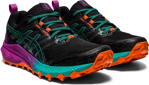 Asics Gel Trabuco 9 Womens Trail Running Shoes - Black-4.5