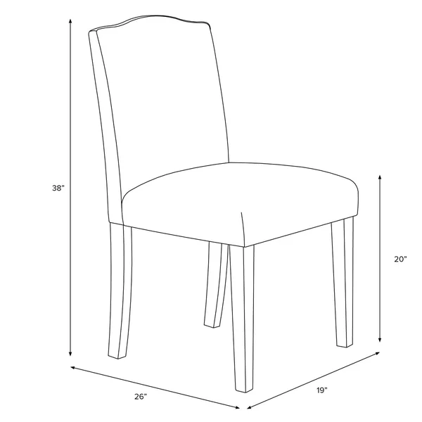 Ayala Nail Button Dining Chair in Velvet Mystere Moccasin - Skyline Furniture